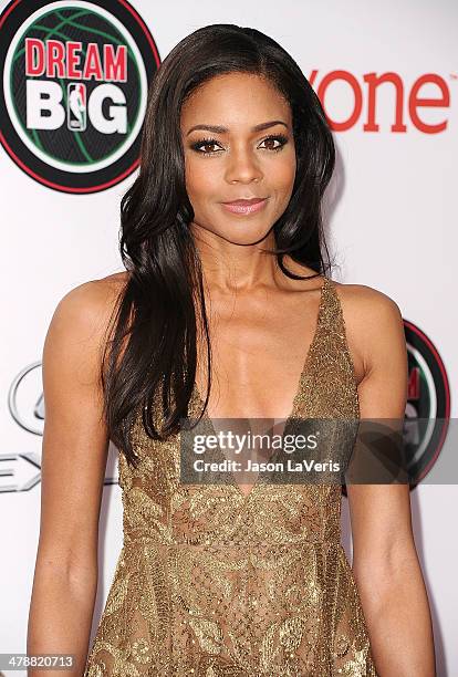 Actress Naomie Harris attends the 45th NAACP Image Awards at Pasadena Civic Auditorium on February 22, 2014 in Pasadena, California.