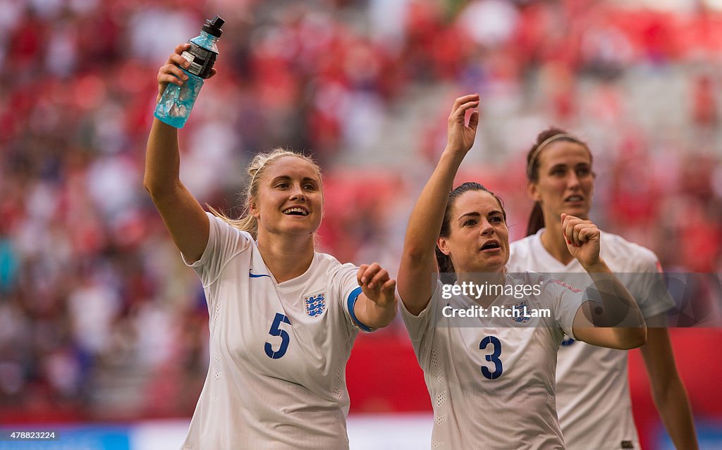 England v Canada Quarter Final - FIFA Women's World Cup 2015