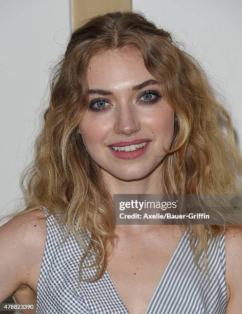 Actress Imogen Poots arrives at the 2015 Los Angeles Film Festival screening of 'A Country Called Home' at Regal Cinemas L.A. Live on June 13, 2015...