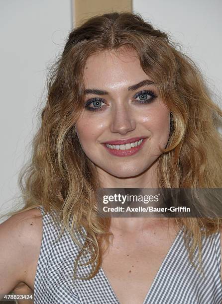 Actress Imogen Poots arrives at the 2015 Los Angeles Film Festival screening of 'A Country Called Home' at Regal Cinemas L.A. Live on June 13, 2015...
