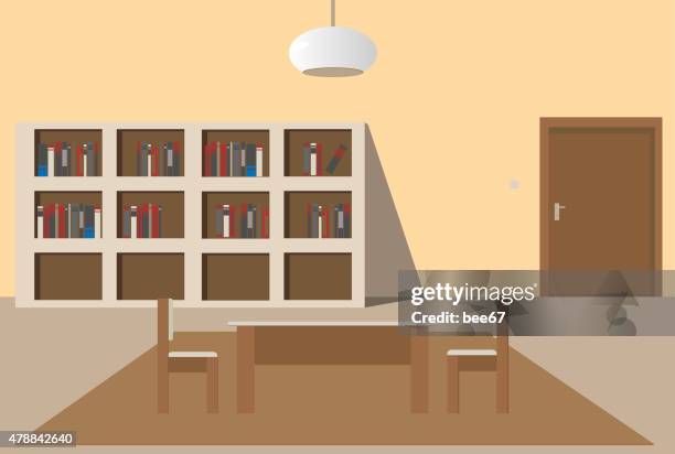 flat design interior - house siding stock illustrations