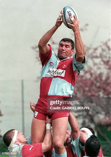 - File of former French international rugby captain Marc Cecillon taken in Paris, 19 April 1998. Cecillon shot his wife several times in front of 60...