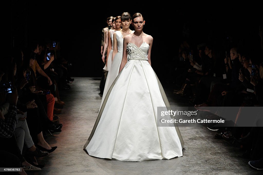Ozlem Erkan: Runway - MBFWI Presented By American Express Fall/Winter 2014