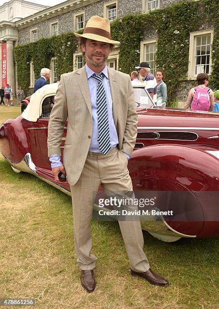 Jay Kay attends the Carter Style & Luxury Lunch at the Goodwood Festival of Speed on June 28, 2015 in Chichester, England.