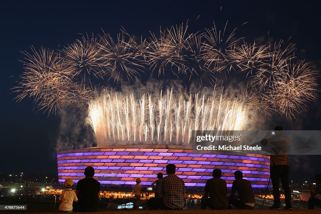 Closing Ceremony: Baku 2015 - 1st European Games