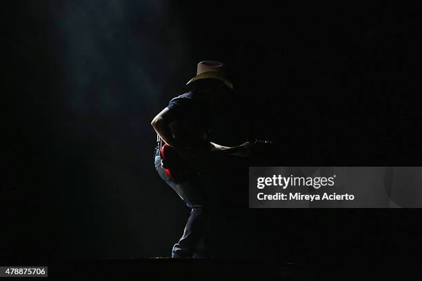 Musician Brad Paisley performs during the 2015 FarmBorough Festival at Randall's Island on June 27, 2015 in New York City.