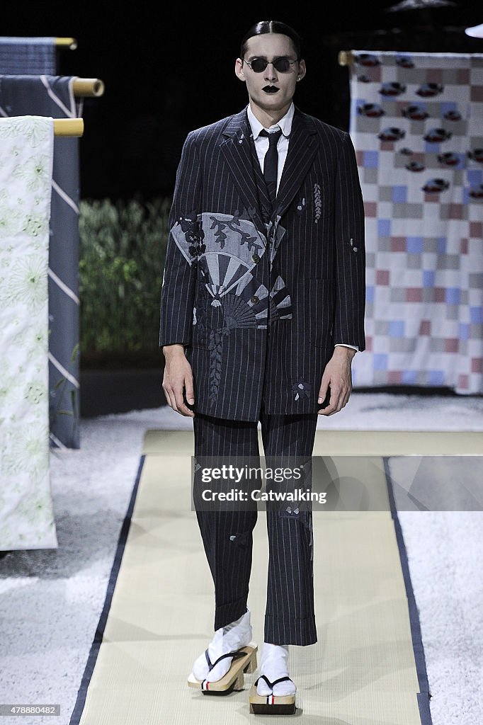 Thom Browne - Mens Spring 2016 Runway - Paris Menswear Fashion Week