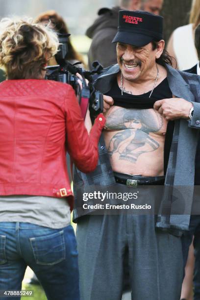 Danny Trejo attends the 'Hope Lost' photocall at Casa del Cinema on March 15, 2014 in Rome, Italy.
