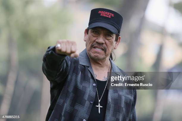 Danny Trejo attends the 'Hope Lost' photocall at Casa del Cinema on March 15, 2014 in Rome, Italy.