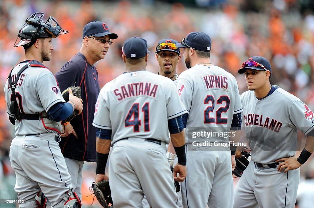 Cleveland Indians v Baltimore Orioles - Game One