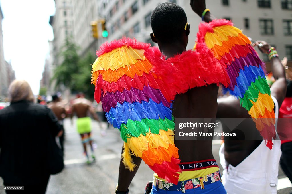 Gay Pride Parade Held In New York City
