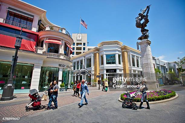 the grove centro commerciale-los angeles - the grove los angeles foto e immagini stock