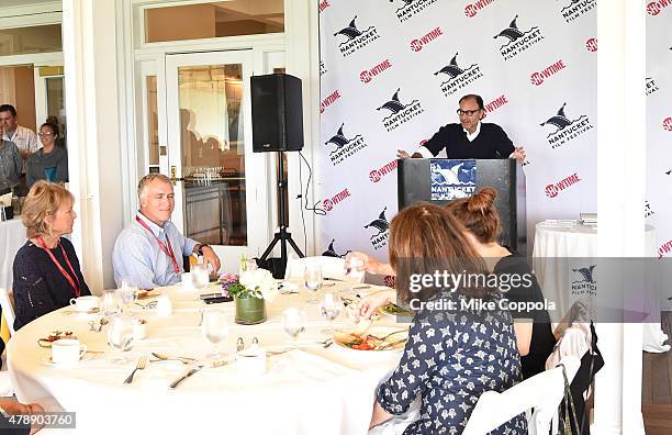 Fisher Stevens attends the "Showtime Tony Cox Awards" brunch during the 20th Annual Nantucket Film Festival - Day 5 on June 28, 2015 in Nantucket,...