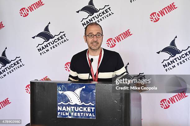 Basil Tsiokos attends the "Showtime Tony Cox Awards" brunch during the 20th Annual Nantucket Film Festival - Day 5 on June 28, 2015 in Nantucket,...