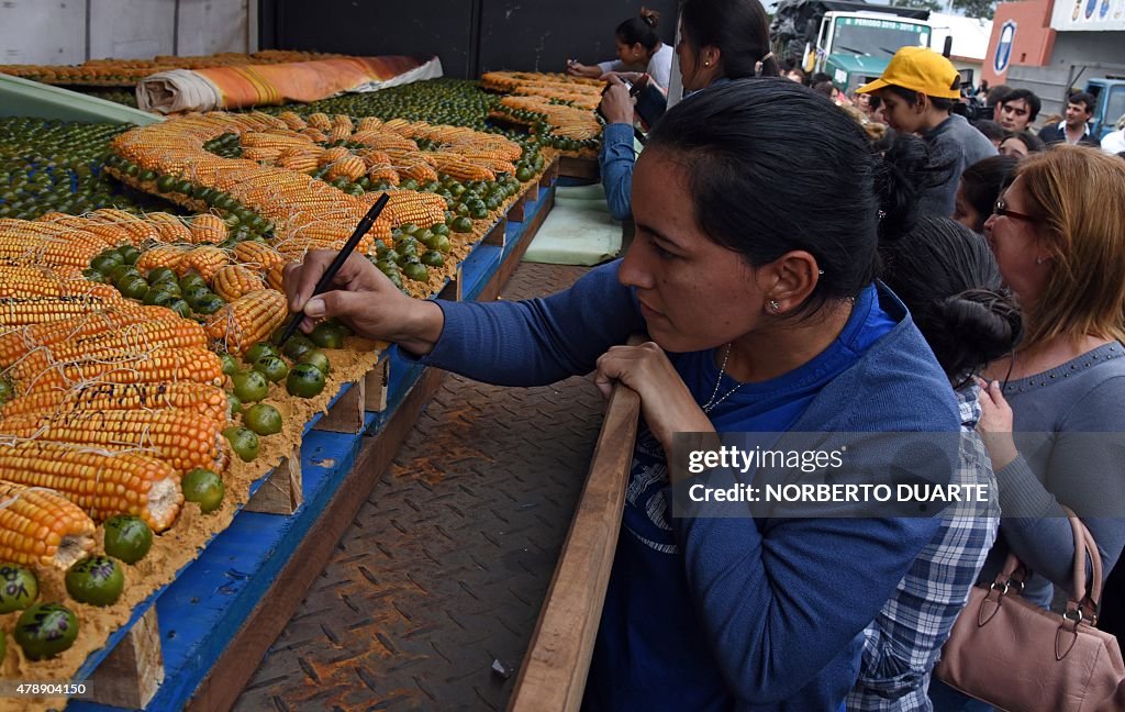 PARAGUAY-RELIGION-POPE-PREPARATIONS