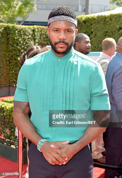 Actor Hosea Chanchez attends the 2015 BET Awards at the Microsoft Theater on June 28, 2015 in Los Angeles, California.