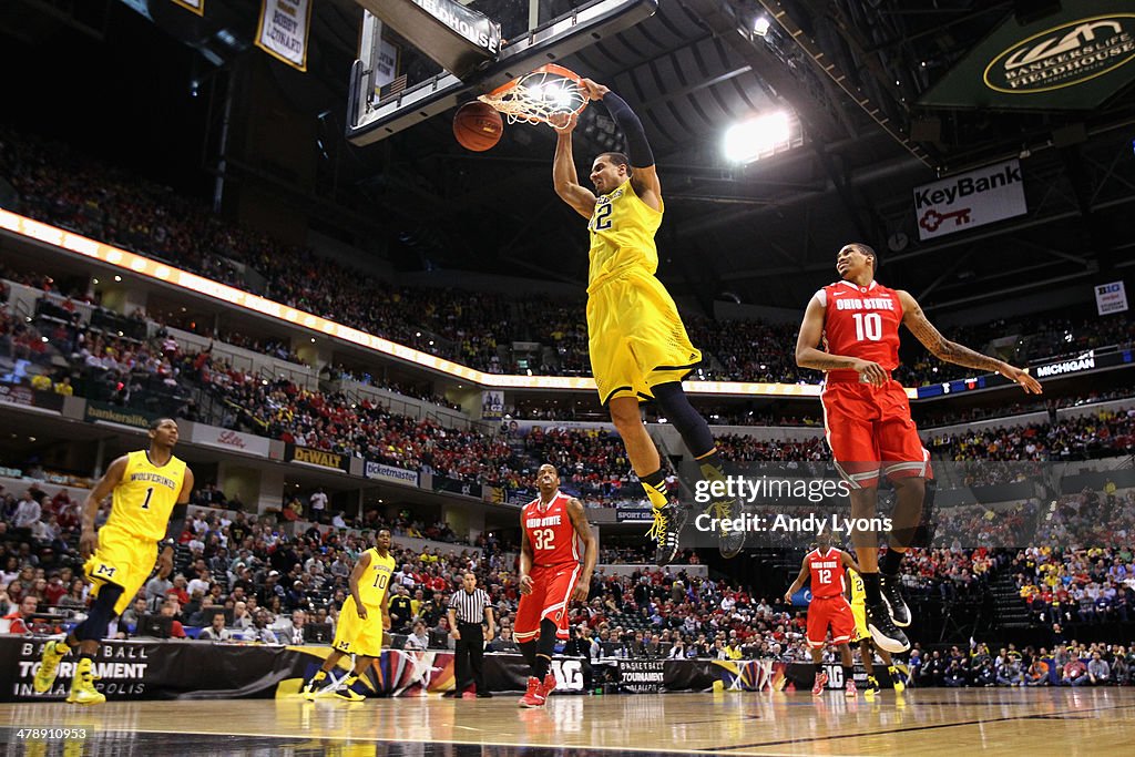 Big Ten Basketball Tournament - Semifinals