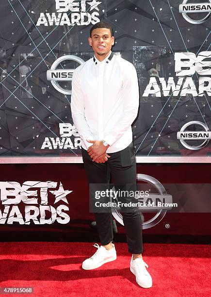 Professional basketball player Ray McCallum Jr. Attends the 2015 BET Awards at the Microsoft Theater on June 28, 2015 in Los Angeles, California.