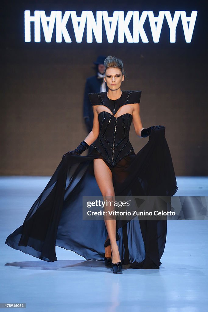 Hakan Akkaya: Runway - MBFWI Presented By American Express Fall/Winter 2014