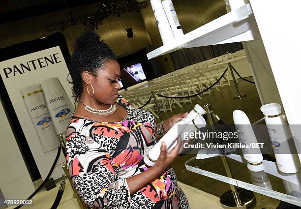 Guests attend the Fashion and Beauty @BETX presented by Pantene during the 2015 BET Experience at the Los Angeles Convention Center on June 28, 2015...