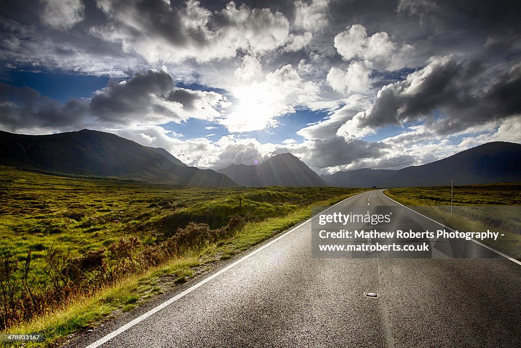 The Road to Glencoe - Scotland