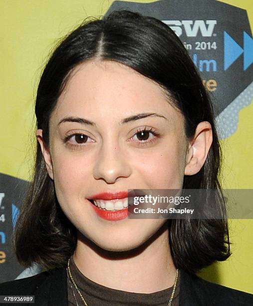 Actress Rosa Salazar attends the "May the Best Man Win" Photo Op and Q&A during the 2014 SXSW Music, Film + Interactive Festival at Austin Convention...