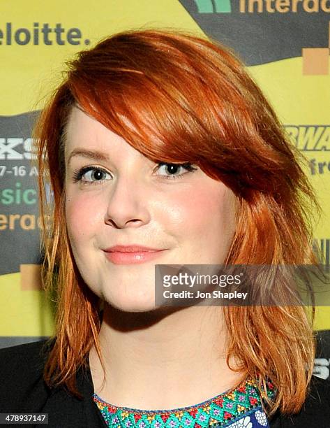 Erin McGathy attends the "Harmontown" Photo Op and Q&A during the 2014 SXSW Music, Film + Interactive Festival at Austin Convention Center on March...