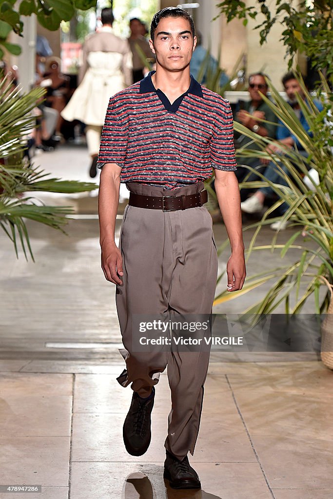 Umit Benan : Runway - Paris Fashion Week - Menswear Spring/Summer 2016