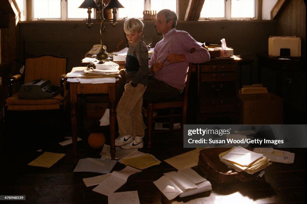 George Plimpton & Son In Office