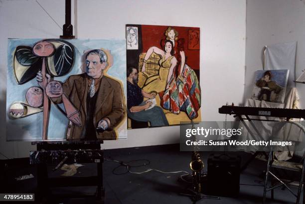Larry Rivers Studio 17 Susanwood Larryrivers Stock Photos, High-Res Pictures, and Images ...