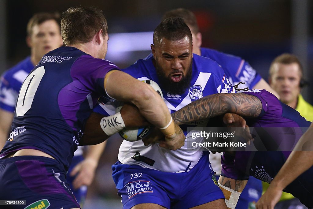 NRL Rd 16 - Bulldogs v Storm