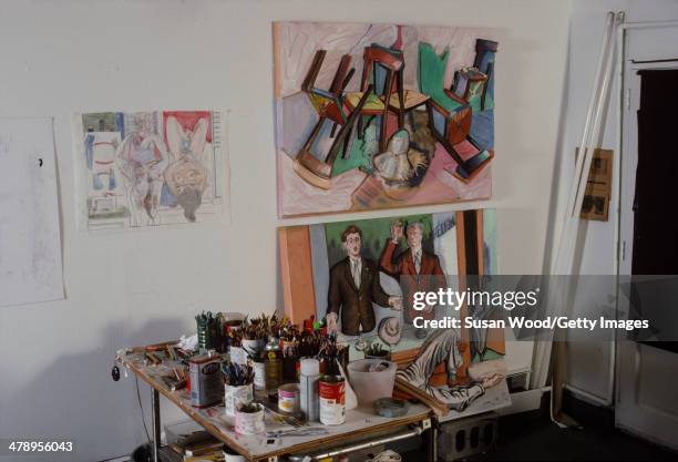 Larry Rivers Studio 17 Susanwood Larryrivers Stock Photos, High-Res Pictures, and Images ...