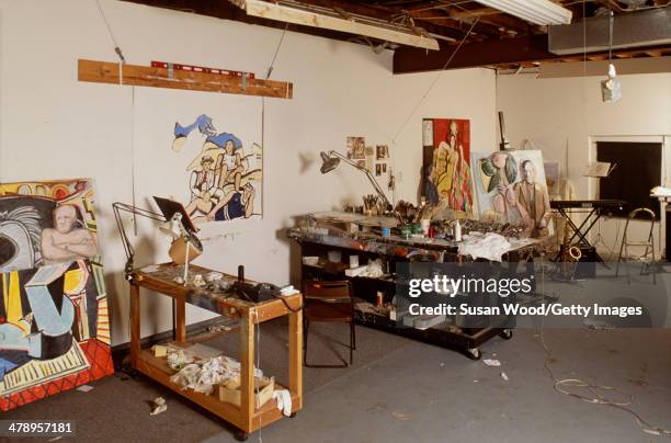 Larry Rivers Studio 17 Susanwood Larryrivers Stock Photos, High-Res Pictures, and Images ...