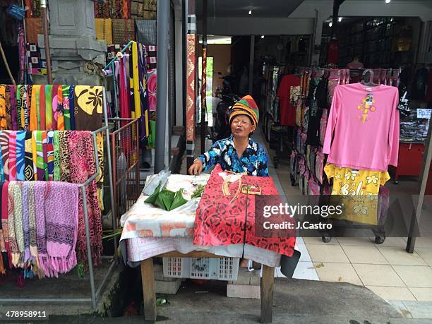 Food and crafts small business in Bali, indonesia