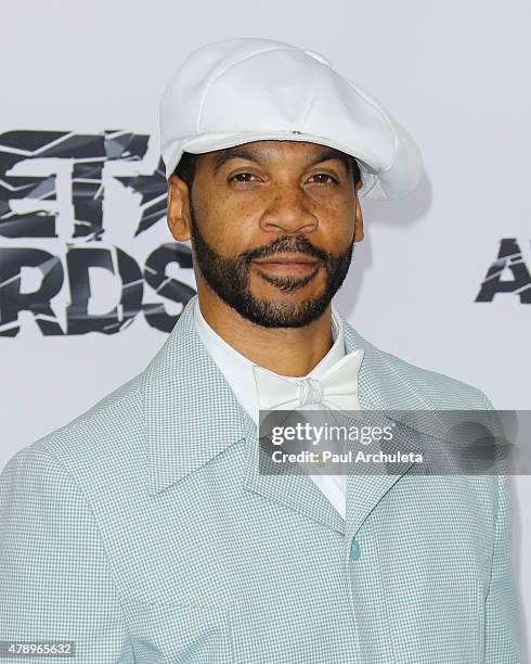 Actor Aaron D. Spears attends the 2015 BET Awards press room on June 28, 2015 in Los Angeles, California.