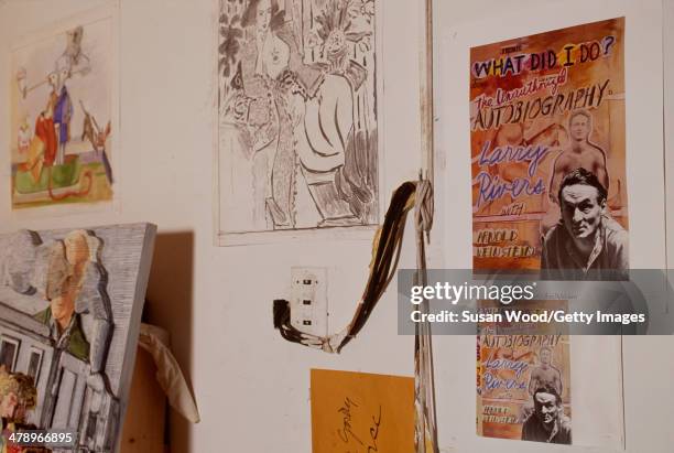 Larry Rivers Studio 17 Susanwood Larryrivers Stock Photos, High-Res Pictures, and Images ...