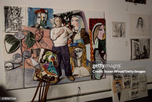 Larry Rivers Studio 17 Susanwood Larryrivers Stock Photos, High-Res Pictures, and Images ...