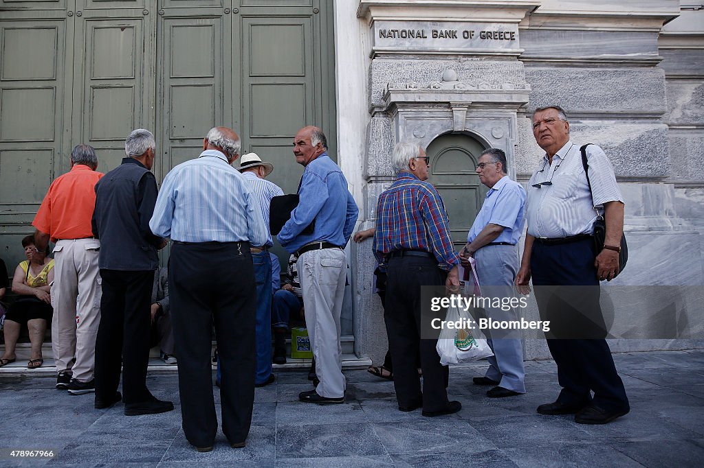 Reaction As Greece Imposes Capital Control