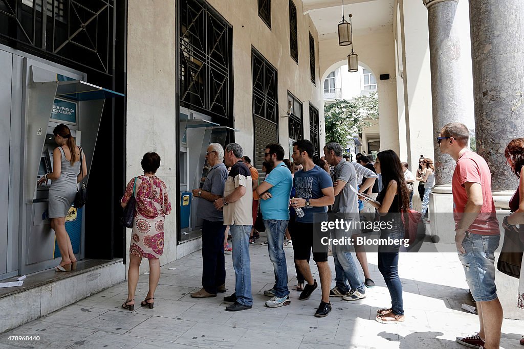 Reaction As Greece Imposes Capital Control