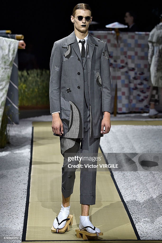 Thom Browne : Runway - Paris Fashion Week - Menswear Spring/Summer 2016