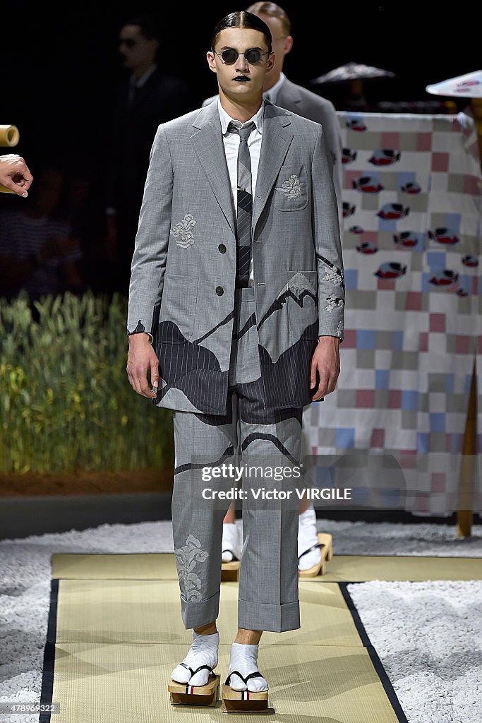 Thom Browne : Runway - Paris Fashion Week - Menswear Spring/Summer 2016