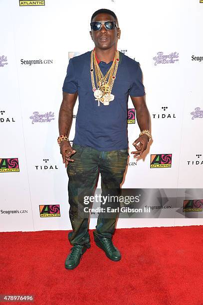 Rapper Boosie Badazz attends Tidal Presents The Atlantic Records 2015 BET Awards After Party at HYDE Sunset: Kitchen + Cocktails on June 28, 2015 in...