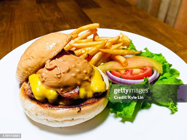 Peanut Butter Hamburger, Foto de stock