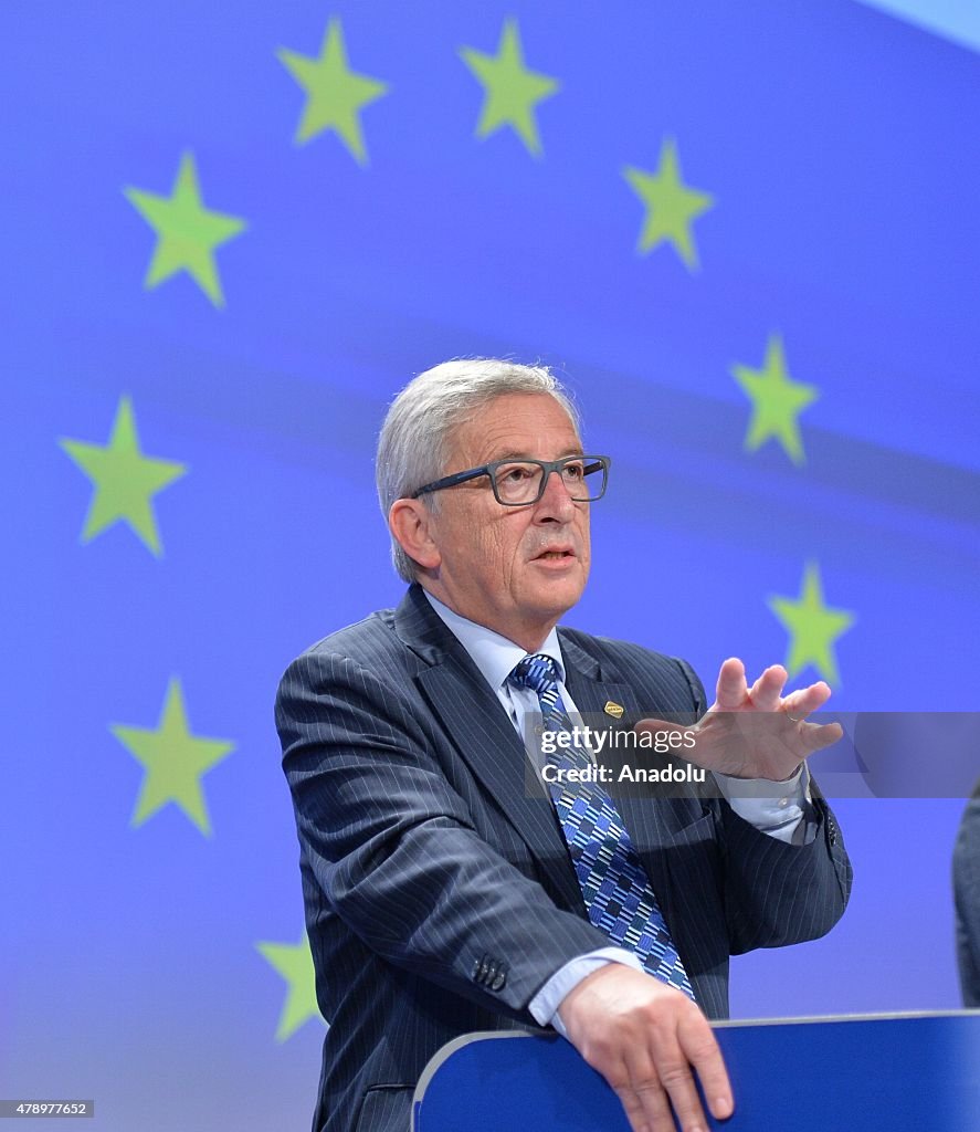 European Commission President Juncker's press conference