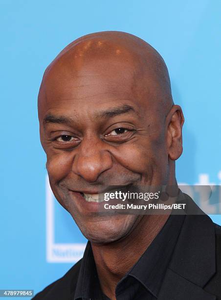 President of Music, Programming, and Specials of BET Networks Stephen G. Hill attends the BET Celebration of Gospel 2014 at Orpheum Theatre on March...