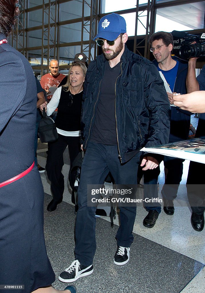 Celebrity Sightings In Los Angeles - March 15, 2014
