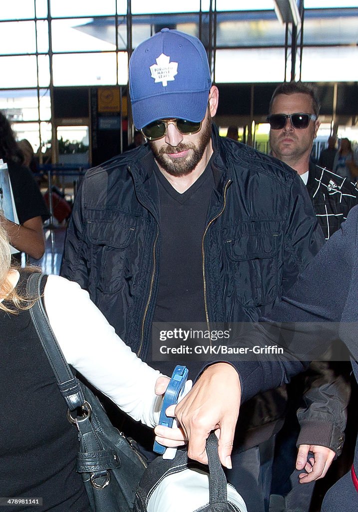 Celebrity Sightings In Los Angeles - March 15, 2014