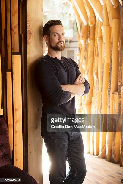 Actor Shane West is photographed at Toca Madera restaurant for The Wrap on June 2, 2015 in Los Angeles, California.