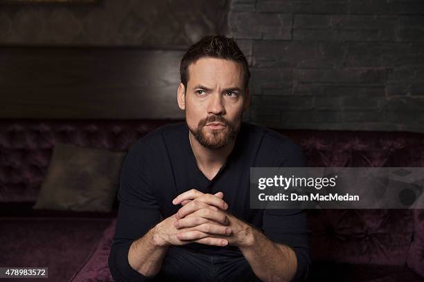 Actor Shane West is photographed at Toca Madera restaurant for The Wrap on June 2, 2015 in Los Angeles, California.