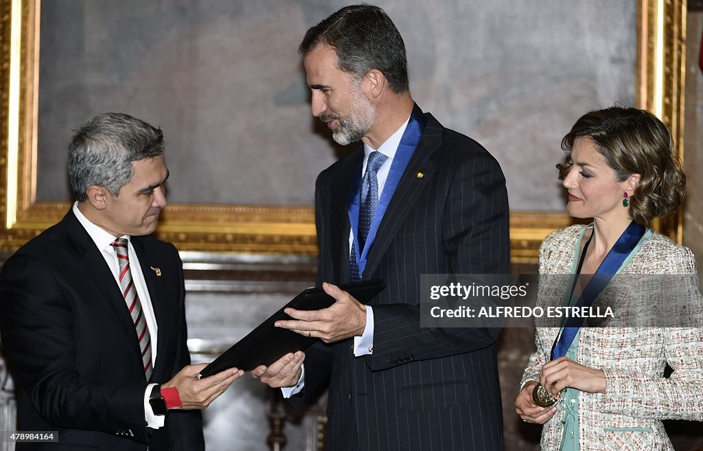 MEXICO-SPAIN-MANCERA-ROYALS